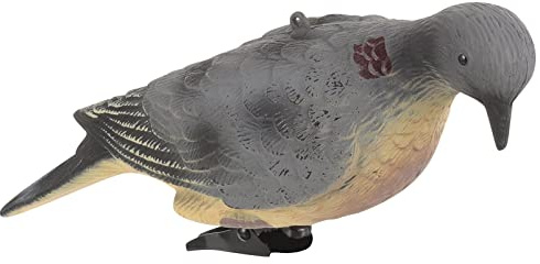 Baluue Artificial Dove, Realistic Sculpture Simulation Pigeon Model Outdoors Fake Dove Dove Hunting Gear and Fence Tree Lawn Ornament