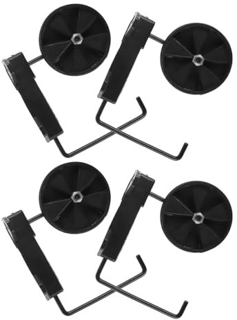 OUNONA 4 Ruedas De Repuesto para Carrito De Compras Ruedas De Carrito De Empuje De 5 Pulgadas Ruedas Auxiliares De Bicicleta para Carrito De Supermercado Carrito De Playa Carrito De