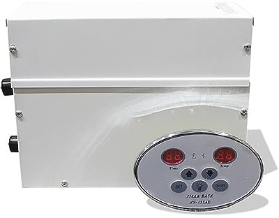 Machine de bain vapeur Sauna générateur 3KW/4.5KW for la Fumigation SPA pièce à maison avec le contrôleur numérique Protection de sécurité(3KW)