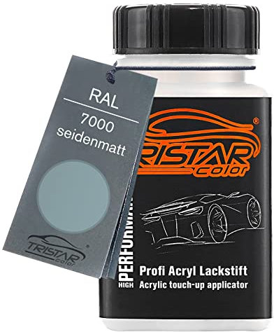 TRISTARcolor RAL 7000 Fehgrau seidenmatt Lackstift 50 ml schnelltrocknend