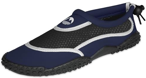 Lakeland Active Eden Aquasport Protective Water Shoes Wild Swimming Holiday Surf Sea Paddleboard - Navy/Black - 6 UK