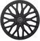 Goodyear Satz von 4 Radkappen 15 Modell Silverstone Schwarz. Sportliches Design, das gut zum Äußeren des Fahrzeugs passt. Robuste und langlebige Konstruktion.