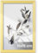 Feihorrm Bilderrahmen 10x15 Gold, Metall Picture Frame für 10x15 cm Fotorahmen Mit Gehärtetem Glas, Aluminium Schmal Bilderrahmen, Rahmen Für Wand- und Tischdisplays