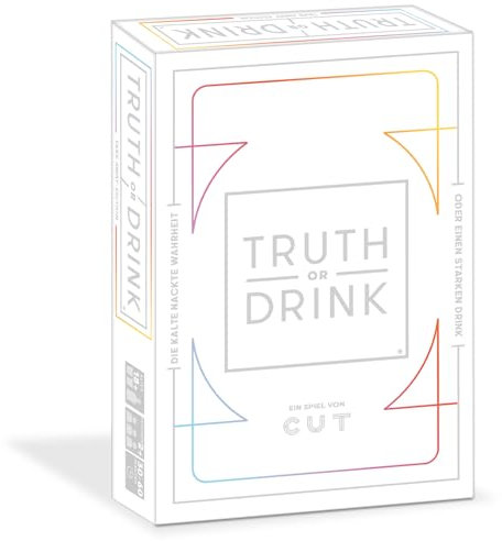 HUCH! Truth or Drink - Take Away-Edition, 154 mm x 39 mm x 232 mm