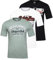 JACK & JONES Logot Tee AW 25 O-Neck 3er Set, XL