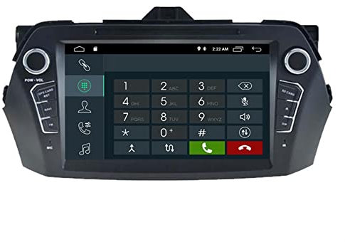 SFUO WiFi Stéréo GPS La Navigation CD DVD 2 DIN Voiture Radio Auto Audio Dsp CARPLAY Android 11 Voyageur multimédia de Voiture Convient à Suzuki CIAZ 2016