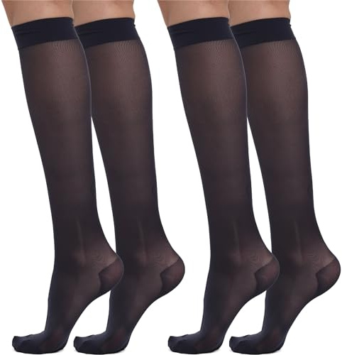 BeOnTop Calcetines Compresion Mujer Graduada 70 Denier 1 e 2 Pcs - Medias De Compresión Mujer 17-18 mmHg, Calcetines De Compresión Mujer, Medias De Compresion Varices by Gambetti - Made in Italy
