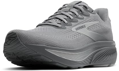 Brooks Men’s Ghost 17 Neutral Running Shoe - Primer Gray/Oyster Mushroom - 9 Medium