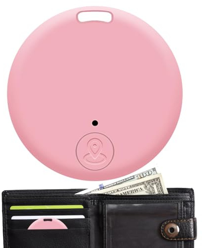Localisateur de clés, localisateur d'objets sans fil avec application de téléphone, télécommande connectée, étiquettes de localisation d'objets compacts avec portée de 12,8 m pour clés, téléphones