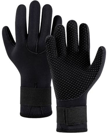 Kfwfuaee Guanti Muta Neoprene Immersione 5 Mm Surf Per Uomini E Donne Termico Antiscivolo Flessibile Acqua Guanto Da Nuoto