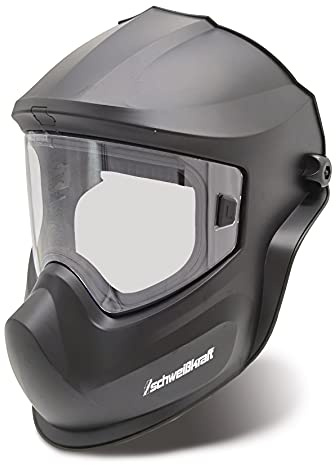 Schweißkraft 1654200 Schleifhelm Grind (Gesichtsschutz gegen Staub und Späne, Material Nylon, geringes Gewicht, einstellbares Kopfband)