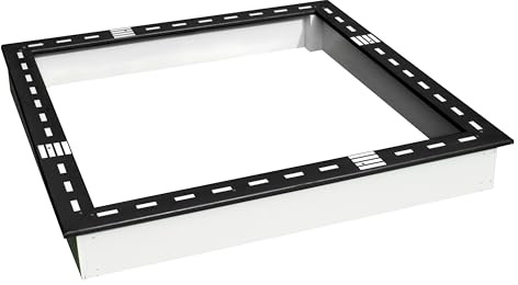 Sunny Sandkasten Sandy aus Holz mit Abdeckplane | Sand Kasten in Schwarz & Weiß mit Straßenmotiv & Abdeckung für Kinder | 127 x 127 cm