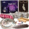 BEYAOBN Räucherset, 3 Bündel Salbei räuchern,Weisser Salbei zum Räuchern,Palo Santo Abalone-Muschel 12cm, Feder Räucher Set,Raucherbündel,Beseitigt Negative Energien,Fördert die Meditation Rituale