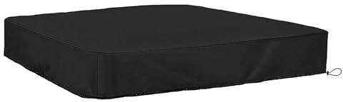 Sandkasten-Abdeckung für den Außenbereich, wasserdicht, staubdicht, für Kinder, robuster Sandkasten-Deckel, Sandabdeckung hält Sand sauber, trockene Abdeckung für Garten