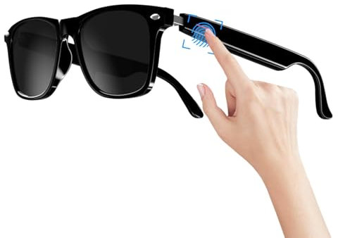 Wireless Smart Wearable Display Glasses,Answer And End Calls Audio Glasses,Smart Audio For Men/Women