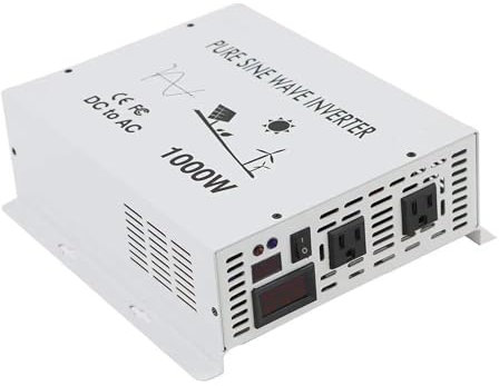 Power inverter Inverter A Onda Sinusoidale Pura Da 1000W Generatore Solare Da 24V 220V Batteria Convertitore Di Tensione Da CC CA Da 12/48V A 110/120/230/240V Invertitore di Tensione Fotovoltaico(36V,