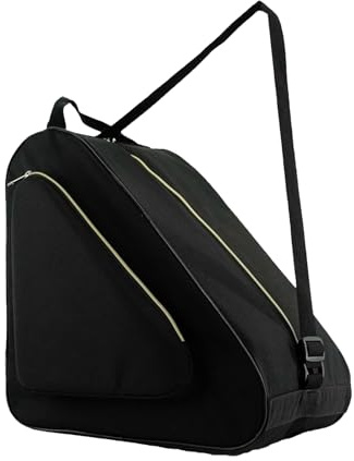 Borsa per pattini da ghiaccio, zaino con cinghie regolabili, per ragazze, per adulti, ragazzi e bambini, attrezzatura da sci da viaggio per donne e uomini