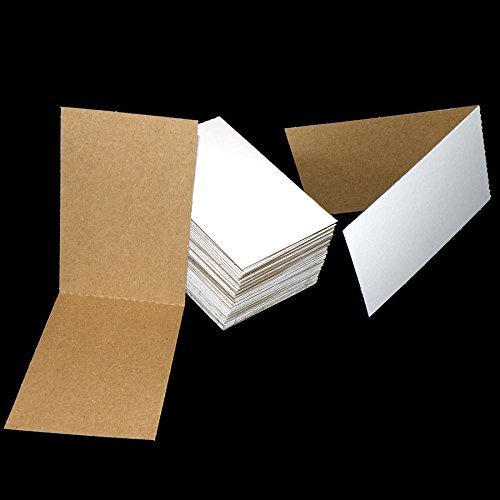 1400 Cardboard Sleeves Folded Flat Vending 3 x 4.5 Sports Card Folders Mail Shipping Stiffeners Insert