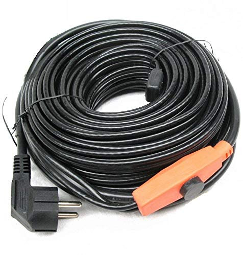 48m Auftaukabel Frostschutzkabel Heizkabel Begleitheizung Leitung Dachrinnenheizung AWZ