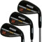 Japan Pron Wedge Set or Single Golf Club,TRV Model,USGA R A Rules,Black Oil Finish,52 56 60 Degree,10 12 8 Bounce,Krisa Steel Shaft,Pack of 3