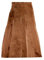 SAM Holzplatte 160x60 cm Curt, Tischplatte aus Akazienholz massiv + nussbaumfarben, Baumkanten-Platte für Heimwerker, geeignet für Arbeitsplatten, Tische & Fensterbretter