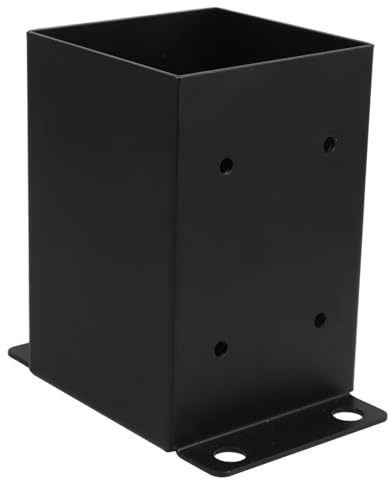 ibasenice Staffa Ancoraggio Per in Legno Resistente Per Base Per Padiglione e Supporto Per Recinzione Per Installazione Sicura e Durevole