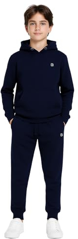 Bahob® Boys Tracksuit Activewear 2 Piece Fleece Pull Over Hoodie and Joggers Camouflage Contrast Tracksuit Set 5-14 Years (7-8 Years, BFTS-53-A)