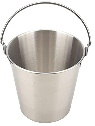Bvdfgk Cubitera de Gran Capacidad para Bebidas, Botellas Y Recipientes de Enfriamiento. Herramienta de Refrigeración para Restaurantes Y Barbacoas, 700ML Plata, tal como se describe