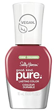 Sally Hansen Good Kind Pure Vegan Nail Polish, Eco-Rose, 10 ml