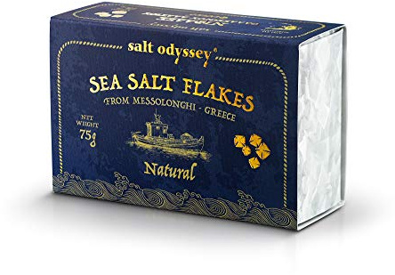 Salt Odyssey Escamas de Sal Marina, 75 g (paquete de 3)