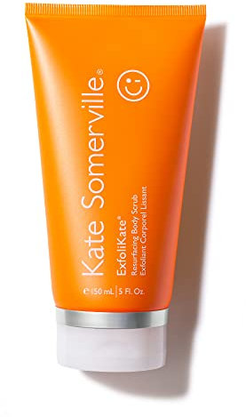KATE SOMERVILLE Kate Somerville ExfoliKate Resurfacing Body Scrub, Peeling-Körperpeeling mit Dreifachwirkung, entfernt abgestorbene Haut, verbessert Ton und Textur, 150 ml
