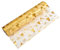 Tischläufer Gold Rolle 5mx28cm, Tischläufer Weihnachten Gold Glitzer Tüll, Tischband Weihnachten Papier, Weihnachtsläufer Tisch Abwaschbar, Weihnachtsdeko Innen Tischdeko Amerikanisch (Rentier)