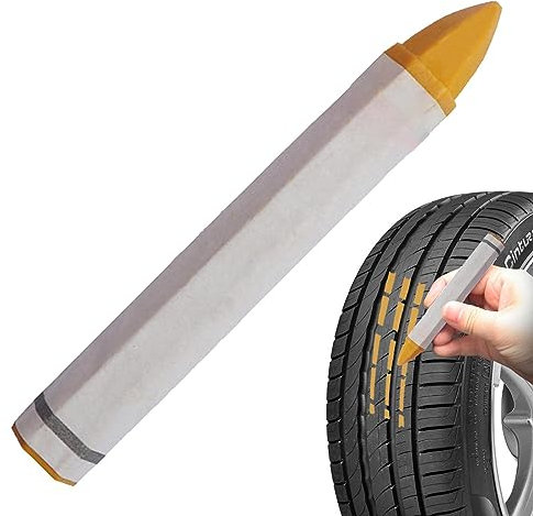 Facynde Reifenkreide-Farbstift, Buntstift - Buntstift-Lackstifte für Autoreifen | Anti-Kratz-Entfernungs-Lackstift, wasserfeste Fahrzeug-Lackmarker für, Keramik, Reifen, Metall