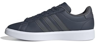 Adidas Men's Grand Court 2.0, Aurora Ink/Grey/White, 10