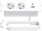 SKIKHN Prise Encastrable Plan de Travail, Prise Encastrable de Table avec USB A + USB C, Prise USB Encastrable, Bloc Prise Encastrable, Prise Plan de Travail, Multiprise pour Meuble ou Plan de Travail