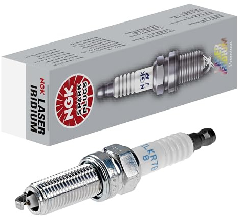 NGK Spark Plug ILKR9Q7G Laser Iridium 97312, schwarz