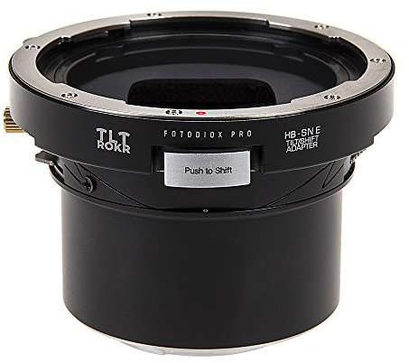 Fotodiox Pro TLT ROKR Tilt/Shift Lens Mount Adapter Compatible with Hasselblad V-Mount Lenses to Sony E-Mount Cameras