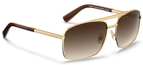 CARFIA Sunglasses Mens Polarised Pilot UV400 Protection Anti Glare Sun Glasses Metal Retro