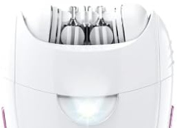 Epilierer für Frauen,2 in 1 Gesichtshaarentferner für Frauen,USB Elektrischer Gesichts Epilierer,mit LED-Licht und 2 Ersatzköpfen,Gerät, schmerzloser Damenrasierer für Körper,Wangen,Kinn,Arme