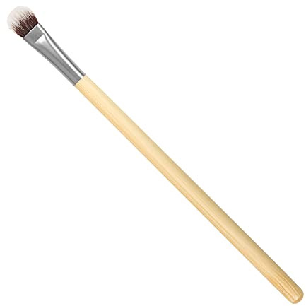 Manicare Bamboo Eyeshadow Brush, Makeup Brush With Bamboo Handle And Synthetic Bristles, Professional Makeup Application, Flawless Blending, Smudging And Shading Of Eye Colour, Soft And Delicate