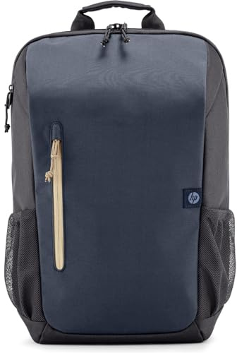 HP Sac à dos pour ordinateur portable 15,6 pouces Travel 18 litres (bleu nuit)