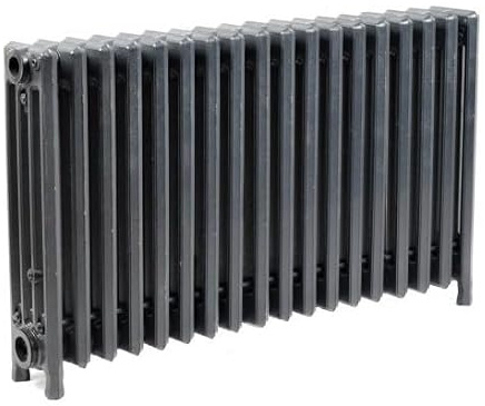 Cast Iron Radiator, 19 Height, 4-7/16” Depth, 31.5 Length, 4-Tube, Steam Radiator, Hot Water Radiator, Home Radiator, Cast Iron Radiators for Home Heating, Cast Iron Heater, by Oswald Supply