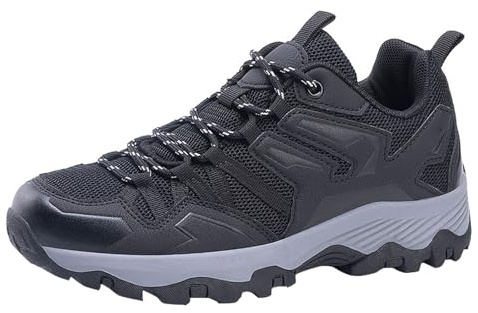 Scarpe da Montagna Donna Scarponcini Trekking Slim Fit Scarpe Montagna Taglie Forti Comodi Scarponi Trekking Elasticizzati da Camminare Scarpe Escursionismo Sportive Sneakers Donna con Lacci