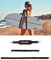 Abahub SUP Kayak Tracolla Regolabile con Clip, Ausilio per Il Trasporto SUP per Paddle Board, Canoa Surfboard, Accessori per Paddleboard Paddleboard, Nero
