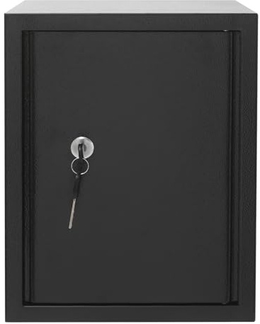 Cassaforte per casa, 35 x 31 x 45 cm, cassaforte per mobili, cassaforte per abitazioni, cassaforte per camere da letto, studio, magazzini, negozi di gioielli, banche, hotel, ecc