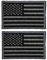 ULTNICE Flag Patches taktische USA Flagge Patch selbstklebende US militärische einheitliche Emblem Patches Pack 2