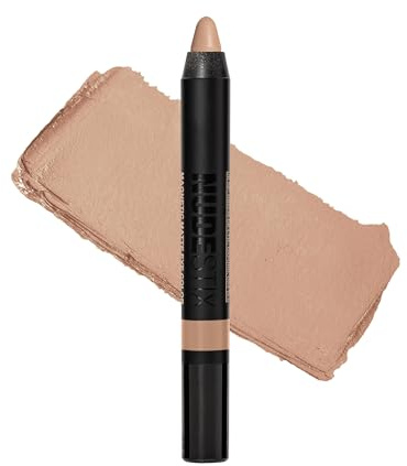 Nudestix Magnetic Matte Eye Color – 3-in-1 Long-Wear Cream Eyeshadow Pencil, Eyeliner & Primer | Waterproof, Budge-Proof Matte Finish | Vegan & Cruelty-Free Eye Makeup, Shade: Putty