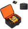 LEFOR·Z Air Compressor Carrying Bag Protective Case Compatible with DEWALT DCC020IB 20V Max Tire Inflator/Dewalt DCC18N-18V with Battery and Charger Pocket(Black)