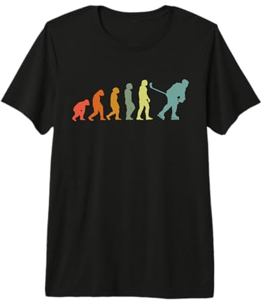 Hockey sobre Patines Pelota Patinador en línea Hockey Camiseta Premium