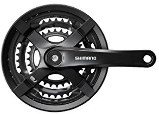 Shimano Tourney FC-TY501 Crankset - 42/34/24t